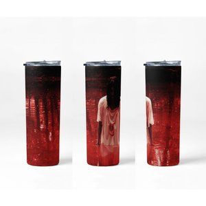 Horror Scene Of A Scary Woman Hot & Cold Stainless Steel Tumbler  - 20 oz